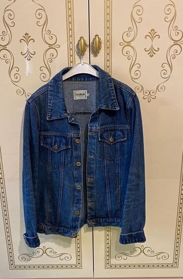 kişi üçün gödəkçə köynək: Cins pencək gənc üçündü, L razmer yenidir, Türkiyədən sifariş — 1