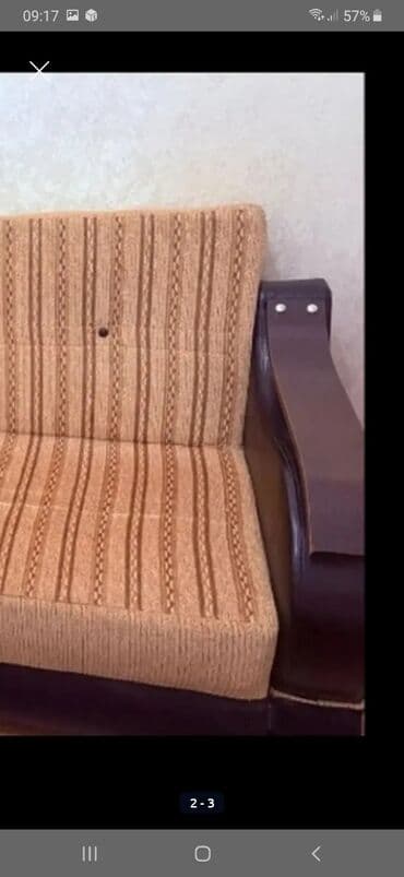 i̇ki neferlik divan: Divan, Yeni, Açılan, Bazalı, Süni dəri, Çatdırılma yoxdur — 2