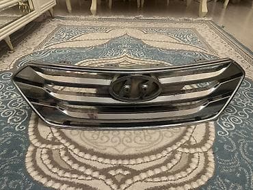 radiator işlənmiş: Hyundai Santafe üçün radiator barmaqlığı (ön panjur) Üstdən çıxma — 2