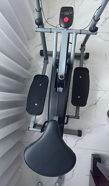 Elliptik velosiped-trenajor (oturacaqlı) - 2‑i 1-də dizayn: ayaq