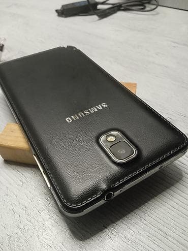sazz data kart: Samsung Galaxy Note 3, 32 GB, rəng - Qara, Qırıq — 2