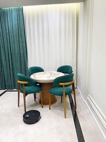 Mətbəx üçün, Qatlanmayan, rəng - Ağ Stul