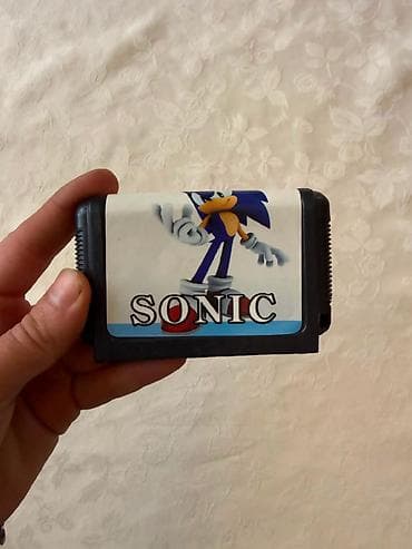 disk dvd: SEGA Genesis/Mega Drive üçün oyun kartricləri paketi Dəst tərkibi: - — 4