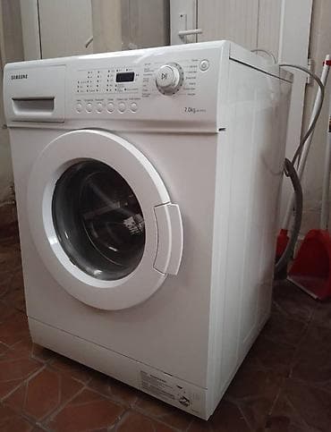 TV və video: Paltaryuyan maşın Samsung, 7 kq, Təmirə ehtiyacı var — 1