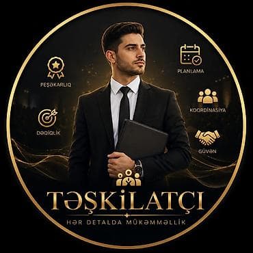 Tədbirlərin təşkili: Sifaris qəbul olunur Xidmət: Tədbir təşkilatçılığı və layihə — 1