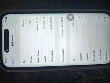 iphone 4s bu satın: IPhone 15 Pro, 512 GB, Natural Titanium, Face ID — 7