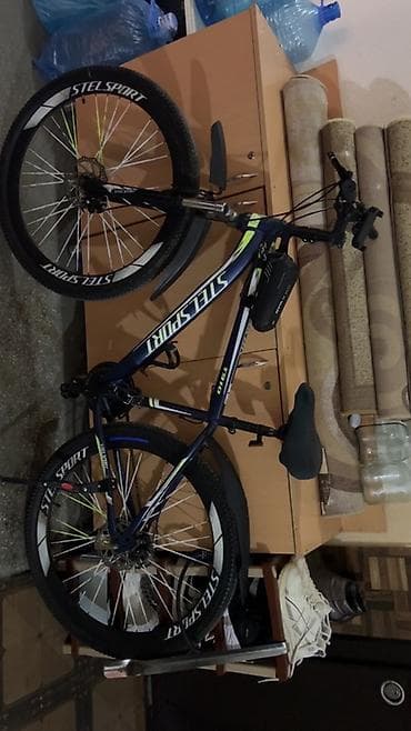 vlosiped: STELSPORT dağ velosipedi - Geniş, möhkəm alüminium tipli çərçivə — 2