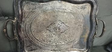 Antik “Artişok” üslubunda faience yağ qabı (maslenka) Кузницов