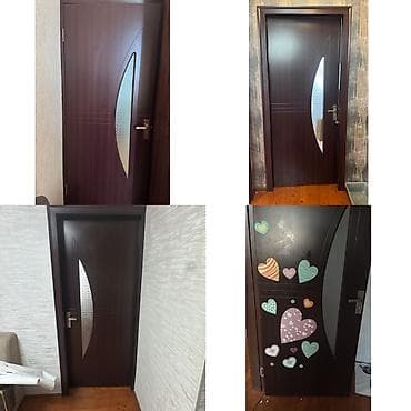 Məhsul: 4 ədəd daxili otaq qapısı (standart) Ölçü: 200 x 80 sm (2x80)