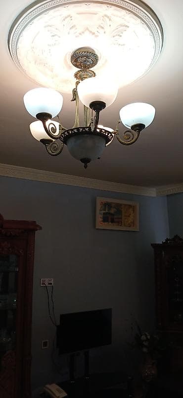 çiraq: Çılçıraq, 7 lampa, Metal — 6