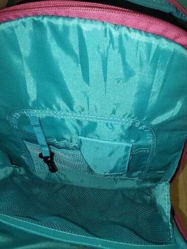 Oyuncaqlar: Uşaq məktəb çantası – YES brendi - Rənglər: firuzəyi və çəhrayı - Ön — 3