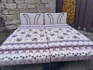 ремонт мебели на дому: Təzə çarpayılar 1 nəfərlik çarpayılar 60manat. 2 nəfərlik taxt — 22