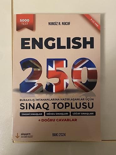 250 sınaq pdf indir: Yenidir. İstifadə olunmayıb Məhsul: “English 250 – Buraxılış — 1