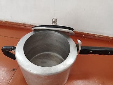 hava acari: Qazan, rəng - Gümüşü, Alüminium — 2