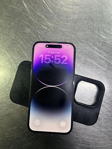 çirkab su: IPhone 14 Pro, Deep Purple, Face ID — 4