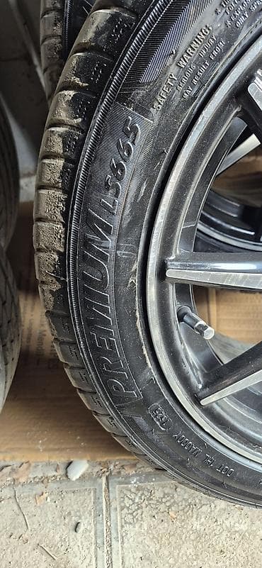 diskalar: 4bolt Vossen 195/65/16 tekerler tezedi diskde cat svarka hecne yoxdu — 6