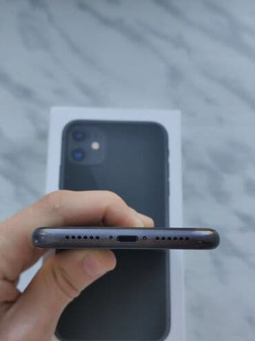 iphone 8 qırıq: IPhone 11, 128 GB, Qara, Face ID — 5