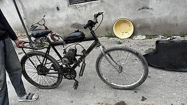 ural təkəri: Mopedləşdirilmiş velosiped – benzin mühərrikli - Çərçivə: dağ — 2