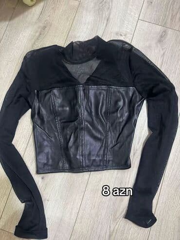 ketan pencekler: Qadın geyimləri – müxtəlif modellər - Qara qısa bleizer: klassik — 5