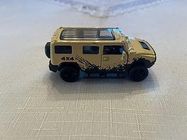 real gitara: Oyuncaq metal ofroud maşın modeli – 4x4 SUV - Korpus: metal üstlük — 3