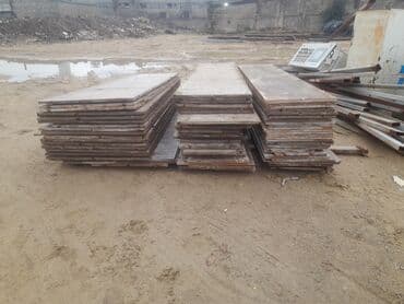 Qida məhsulları: Metal lövhələr – konstruksiya və qəlib işləri üçün - Material: Polad — 3