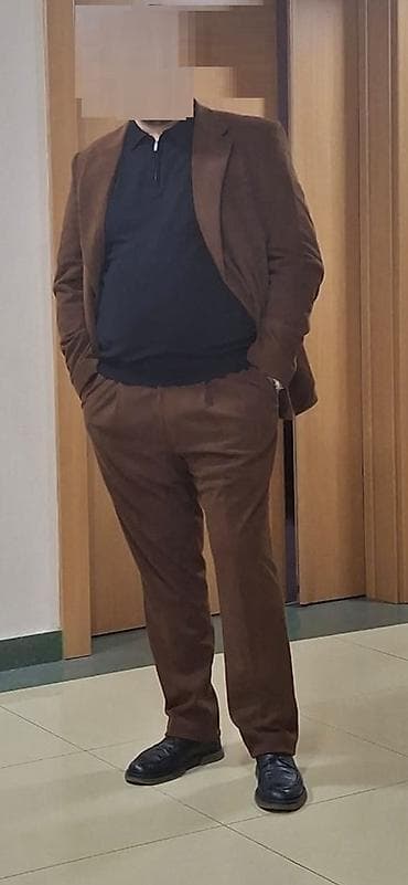 kisi geyimi: Vilvet kişi kostyumu – 4XL İtaliya üslubunda.cox sanballı vidi var - — 1