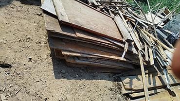Taxta plitələr: Təsvir: - Material: Təbii taxta lövhə (şalban/plyanka tipli, iri — 3