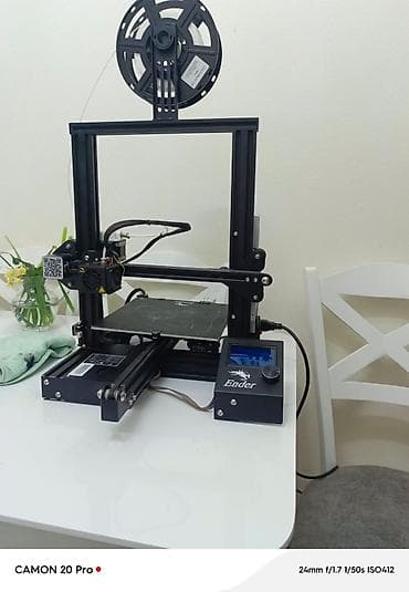 etiket printer: Creality Ender seriyalı 3D printer - FDM/FFF texnologiyası ilə — 1