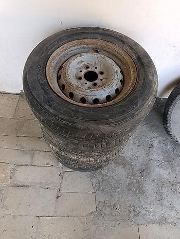 4 teker: Təkərlər yox disklər yaxşıdı sınığ zad yoxdu hamsı birlikdə satılır — 1
