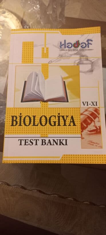biologiya 11 sinif derslik pdf: "Hədəf Kursları" nəşriyyatının VI-XI siniflər üçün nəzərdə tutulmuş — 1