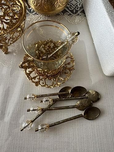 cəzvə: Çay dəsti, Şüşə, 6 nəfərlik — 1