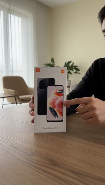 аккумулятор 12: Redmi Note 12, 128 ГБ, цвет - Голубой, Две SIM карты — 3