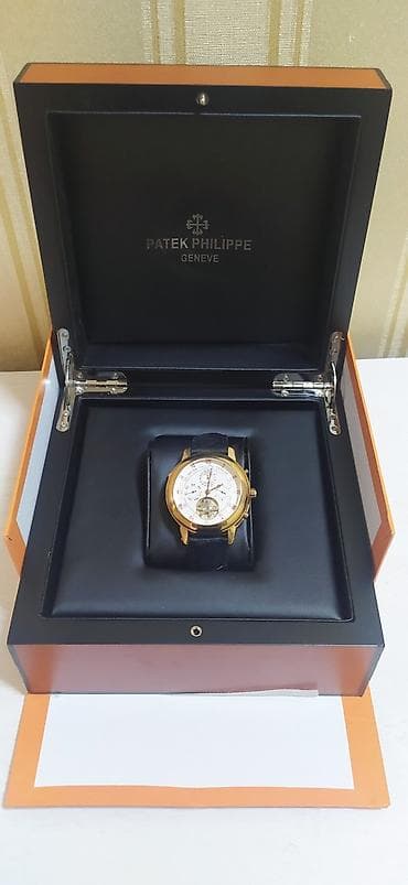 x9 unique combination: Patek Philippe (Geneve) kişi qol saatı – tam dəst - Korpus: qızılı — 1