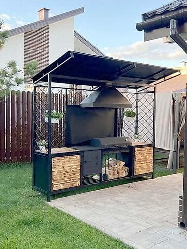 Manqal, Kömür, Setka ilə