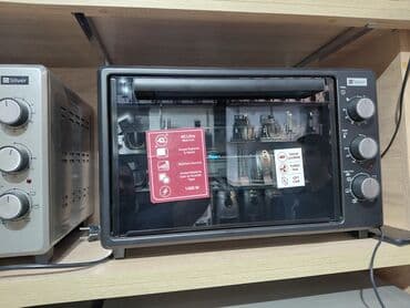 silver elektrikli soba: Духовка Silver, Электрическая, цвет - Черный, Отдельностоящая, Новый — 1