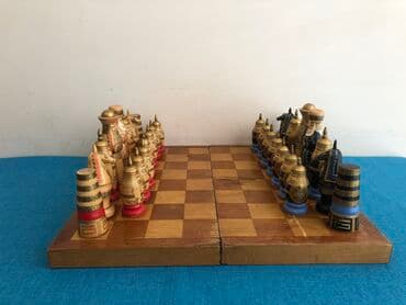 metbex ucun alcipan fiqurlari: Antik sahamat 1950 ve 60 ci illere aid cox nadir tapilan sahmat her — 12