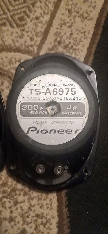 Бытовая техника: Pioneer avtomobil akustikası – 6x9 və 6x8 oval koaksial dinamiklər — 2