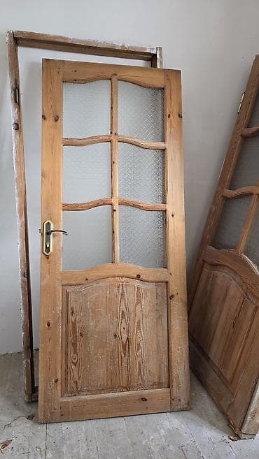 Digər tikinti materialları: 3 ədəd-2,14x0,93 1 ədəd-2,16x0,70 1 ədəd-2,13x1,47 (2 qapılı) — 2