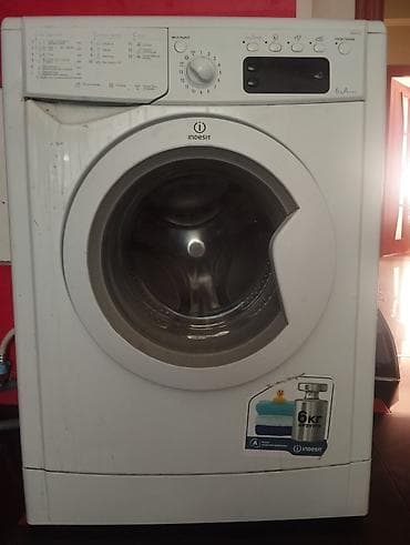 Paltaryuyan maşın Indesit, 6 kq, İşlənmiş, Avtomat, Qurutma var, Ödənişli çatdırılma