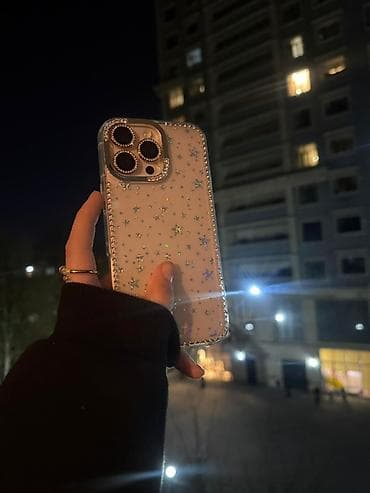 iphone 5 korpus: Parıltılı ulduz naxışlı telefon qabı - Model: iPhone 16 Pro Max xətti — 2