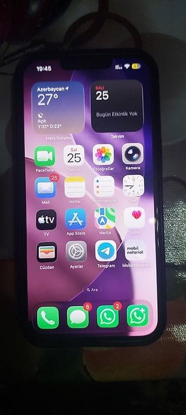 iphone 7 satışı: IPhone 14, Zəmanət, Simsiz şarj, Face ID — 4