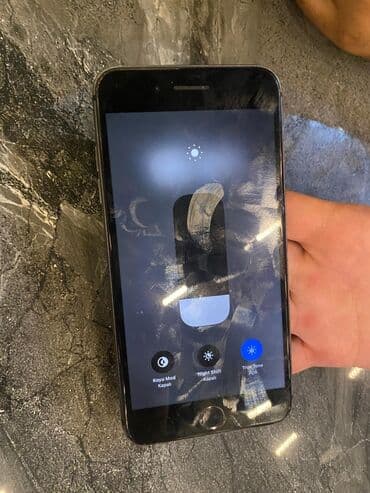 iphone 8 plus kontakt home: IPhone 8 Plus, 64 GB, Qara, Qırıq — 7