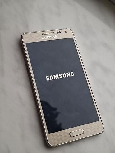 lg q6 ekran: Samsung Galaxy Alpha, 32 GB, rəng - Qızılı, Barmaq izi — 2