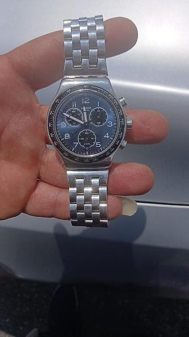 Qol saatı, Swatch, rəng - Gümüşü