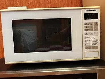 isidici ventilyator: Mikrodalğalı soba Panasonic, Qril ilə, rəng - Ağ — 8