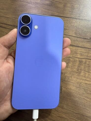 iphone 16 azərbaycan: IPhone 16, 64 GB, Göy, Zəmanət — 1