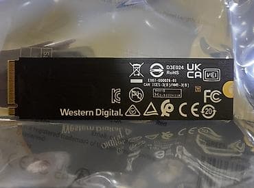 ssd 512: Daxili SSD disk Western Digital (WD), 512 GB, M.2, Yeni — 1