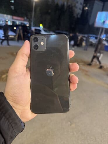IPhone 11, 64 GB, Qara, Simsiz şarj