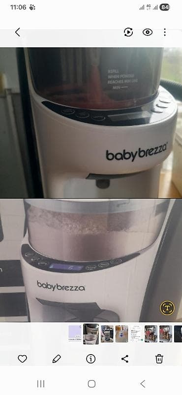Baby Brezza Formula Pro – uşaq süd tozu hazırlayan aparat - Süd