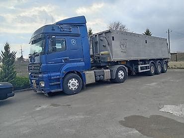 t82 traktor: Mercedes-Benz Axıor 1843 + Wielton damper yarımqoşqusı - Traktor — 10